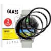 X-Dision [3 Pezzi Pellicola Protettiva Compatibile con Garmin Venu 3S,[Resistente ai Graffi, Alta Definizione][3D Curved Full Cover] Pellicola Protettiva per Garmin Venu 3S