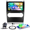VECHTEL 4G+128G Autoradio Android 15 per Mercedes Benz B200 A B Classe W169 A160 A180 A200 A220 2009-2012, 9'' In-Cell HD Touchscreen co Carplay Android Auto GPS Wi-Fi USB Bluetooth FM RDS Retrocamera