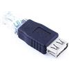 REY Adattatore Maschio LAN RJ45 a USB femmina, convertitore di cavo di rete