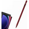 Junweier Penna touch per Samsung Galaxy Tab S10 S9 Ultra / S10+ S9+ / S9 / S9 FE / S9 FE+ / A9 / A9+ WLAN / A9+ 5G Tablet Ricaricabile 4096 Sensibilità alla pressione Penna Attiva Stylus (Rosso)