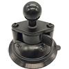 QOTSTEOS RAM Mount Twist Lock Ventosa Base, 360 Gradi Rotabile Ventosa Holder Twist Lock Base, Window Mount Car Interior Phone Mount Holder (dimensione: singola ventosa)