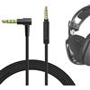 GEEKRIA Gaming Headset Cable Replacement for Astro A10 A30 A40 Gaming Headset Replacement Cable 5 Steps to 4 Steps Headphones Audio Replacement Cord (3.5 Male to 3.5 Male, Black)