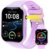 pmstuy Smartwatch Bambini - 18 Giochi Educativi (Matematica e Logica) con Fotocamera e Monitor del Sonno | Schermo Touch 1,83, Contapassi, Sveglia | Activity Tracker Regalo per Ragazze e Ragazzi