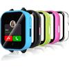 Bigqin 5 Pezzi Cover Compatibile Con Xplora XGO3,Copertura Completa Custodia Rigida Pc, Hd Clear Pellicola Protettiva Anti-Graffio Case（Trasparente, Nero, Azzurro, Rosa Rossa, Verde）
