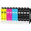 Yowell 12x Cartucce d'inchiostro Compatibili con Epson 503XL Multipack