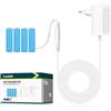 Lenink Adattatore batteria 4AA per batteria da 6 V, compatibile con Nuki Smart Lock, catena luminosa, OMRON X7, X2, cassaforte, stazione meteo, Shelly H&T Gen3, lettore musicale VTech Baby e