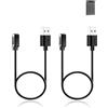 yystao (2 pezzi) cavo per registratore vocale digitale Mobvoi TicNote KI, cavo di ricarica USB magnetico stabile compatibile con Mobvoi TicNote