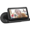 PlusAcc Supporto da parete per Google Nest Hub 2 & Show 5 & Show 11 - Supporto per altri piccoli altoparlanti soluzione salvaspazio (nero)