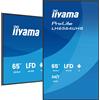 iiyama LH6564UHS-B1AG visualizzatore di messaggi Pannello piatto per segnaletica digitale 165,1 cm (65") Wi-Fi 500 cd/m² 4K - LH6564UHS-B1AG