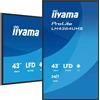 iiyama LH4364UHS-B1AG visualizzatore di messaggi Pannello piatto per segnaletica digitale 109,2 cm (43") LED Wi-Fi 500 cd/m² 4K - LH4364UHS-B1AG