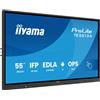 iiyama TE5513A-B2AG visualizzatore di messaggi Pannello piatto interattivo 138,7 cm (54.6") Wi-Fi 500 cd/m² 4K Ultra HD Nero - TE5513A-B2AG