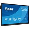 iiyama TE6513A-B2AG visualizzatore di messaggi Pannello piatto interattivo 163,8 cm (64.5") Wi-Fi 500 cd/m² 4K Ultra HD Nero - TE6513A-B2AG