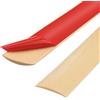 ztowoto Striscia di soglia in PVC da 100cm, strisce di transizione del pavimento, strisce di rivestimento per pavimenti in laminato (100cm-5cm-Grain d'érable)