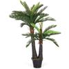 Bizzotto Pianta Palma con vaso 36foglie 2tr H150 cm di Bizzotto