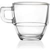 RCS Tazzina Espresso Impilabile 8 cl set 6 pezzi di RCR Cristalleria Italiana