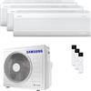 SAMSUNG Condizionatore Samsung Windfree Elite S2 trial split 12000+12000+12000 BTU inverter A++ wifi unità esterna 6.8 kW