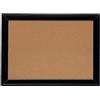 Nobo Piccola Bacheca in Sughero con Cornice Nera Contemporanea, Montabile a Parete, Include Kit di Fissaggio, per Casa/Ufficio, 585 mm x 430 mm