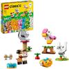LEGO Classic Creative Pets - Colourful Bricks Set - Build Toy Dog, Cat, Rabbit, Hamster and Bird Animal Figures - Arts & Crafts Kit for 5+ Year Old Girls & Boys - Gift Idea - 11034