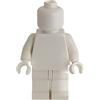 LEGO Minifigure Plain All White Monochrome Head Body Torso Arms Hands Legs
