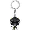 Funko Pop! Keychain: Mighty Morphin Power Rangers 30th - Black Ranger - Power Rangers TV - Mini Figura in Vinile da Collezione Novità Portachiavi - Riempitivi per Calze - Idea Regalo - TV Fans