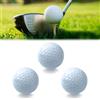 Tokaneit Palline da golf ad alte prestazioni, in plastica, per allenamento, da 42 mm, per interni ed esterni