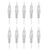 Leinggg Aghi Trucco Permanente, Tatuaggio Sopracciglia Aghi, 10 Pz/set Sopracciglio Lip Tattoo Cartucce Rotary Micro ago monouso Ago sterile R1 per Sopracciglia Eyeliner Labbra e Piccoli Tatuaggi