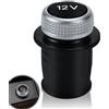 FAELNK Tappo Accendisigari Auto 12V Coperchio per Presa Accendisigari 4H0919311 8W0919311 di Ricambio Previene la Polvere Facile da Installare per A3 A4 A6 A7 A8
