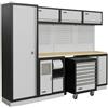 FERVI Arredamento Officina FERVI A007E Allestimento Garage Modulare Banco Lavoro Legno