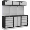 FERVI Arredamento Officina FERVI A008N Allestimento Garage Modulare Pianale in Acciaio
