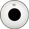 Remo Powerstroke TPR P3 trasparente nero a pois - Top Black Dot Scruggs - 18 Powerstroke P3 Clear Black Dot Bass 22