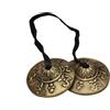 Dharma Store, cimbalo tibetano Tingsha, piccolo, mantra "Om Mani Padme Hum"