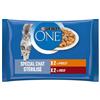 PURINA ONE 8 x 85 g - Sterilcat Pollo e Manzo