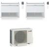 Mitsubishi Electric CLIMATIZZATORE MITSUBISHI DUALSPLIT CONSOLE PAVIMENTO MFZ-KT 12000+12000+MXZ-2F53VF INVERTER R-32
