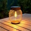 BEPER P207ILO302 Lampada Solare da Giardino, Lampada Solare LED da Esterno in Ferro, Effetto Scenografico Decorativo, Accensione Automatica, Autonomia fino a 4 Ore, IP44