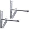 ProPlus Set di due supporti per ruote ProPlus 390050 da parete