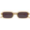 Saint Laurent Occhiali da Sole SL 908 004 Giallo/Rosso Donna 51/20/145
