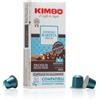Kimbo 400 Capsule Caffè Kimbo Alluminio Nespresso Espresso BARISTA DECAFFEINATO Dek *
