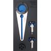 BGS technic BGS inserto carrello officina 1/3: set di utensili di tornitura e supporto puleggia albero motore per BMW 2.5D - 9309