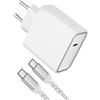 Force Case Force Power, alimentatore 65W Power Delivery GaN + cavo USB-C / USB-C rinforzato, bianco