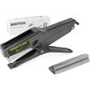 Bostitch Pinzatrice B8 per ufficio, resistente, con 1250 punti da 1/4, 45 fogli senza inceppamento, cucitrice industriale in metallo a striscia intera, capacità 210, per cartone, carta, tessuto