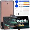 SRJTEK OLED per Google Pixel 6 Schermo di ricambio per Google Pixel 6 Digitalizzatore LCD per Google Pixel 6 Touch Screen Display Assembly Kit di riparazione con telaio GB7N6 G9S9B16 (con funzione di