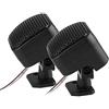 ANGGREK Altoparlante Audio Auto 500w Quadrato Compatto con Foro a Vite Incorporato Facile Installazione Sulla Maggior Parte delle Auto Design Nero