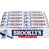Brooklyn Chewing Gum in Lastrine, Gusto Spearmint, Menta, Senza glutine, 9 Unità, Confezione da 20 Stick, ottime da condividere