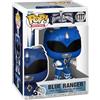 Funko Pop! Movies: Mighty Morphin Power Rangers Movie - Blue Ranger - Figura in Vinile da Collezione - Idea Regalo - Merchandising Ufficiale - Giocattoli per Bambini e Adulti - Movies Fans