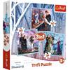 Trefl 916 34853 EA 3 in 1 Frozen, red