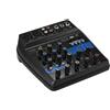 Consolle Mixer Audio Professionale 4 Canali USB Karaoke Mic Line MP3