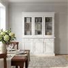 MIlani Home JAQUELINE - credenza con vetrina in legno massello