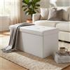 MIlani Home IRO - pouf rettangolare in ecopelle