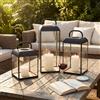 MIlani Home ANASTASIE - lanterna in vetro e acciaio