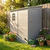 MIlani Home TOOL - casetta in resina da giardino porta attrezzi
